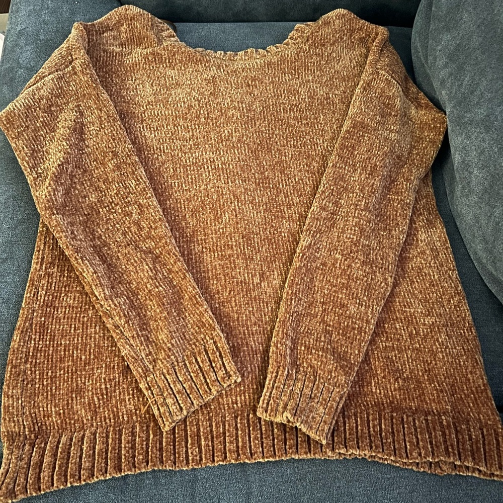 Copper sweater